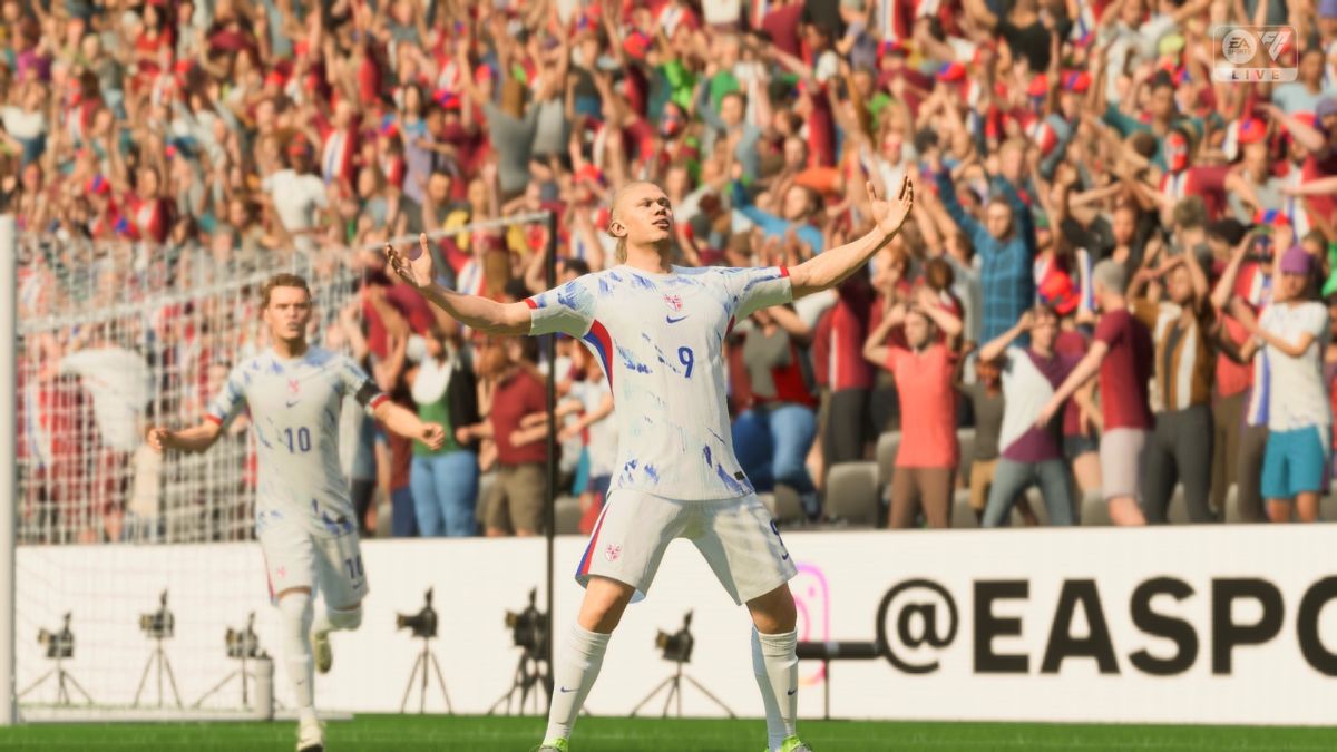 Haaland in EA FC 25
