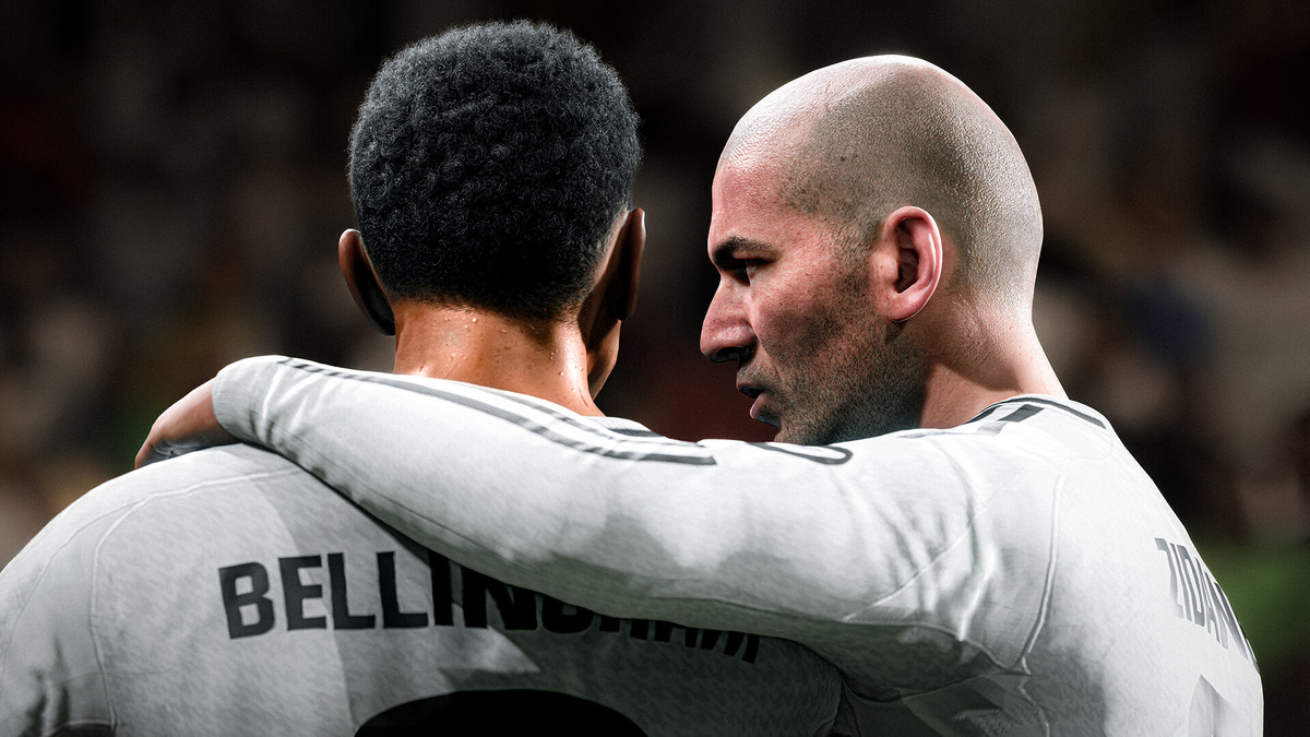 Jude and Zidane in EA FC 25