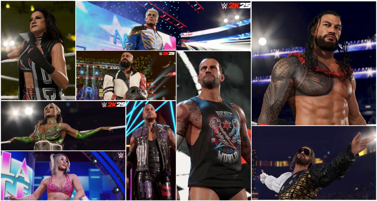 wwe 2k25 roster revealed